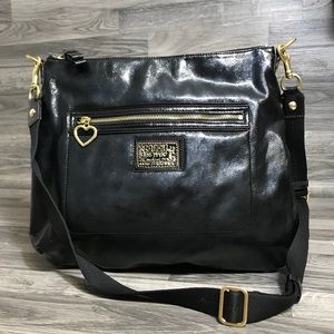 Coach Black and Gold Bag shoulder bag crossbody